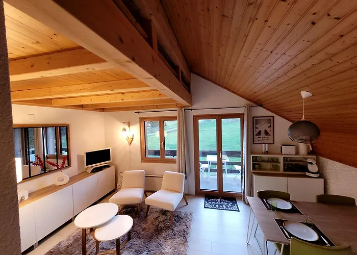 Appartement Joli Nid Cosi A La Montagne -lecherette